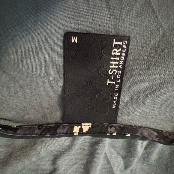 Anthropologie DOLAN Acadia Embroidered Tank Top Teal Blue Green Textured M - Picture 5 of 6